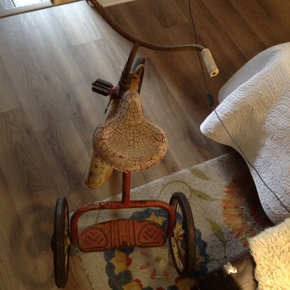 VTG Preston Werlich Canadian trike, RARE Collector's Bike Early Industrial Toy - Picture 3 of 5